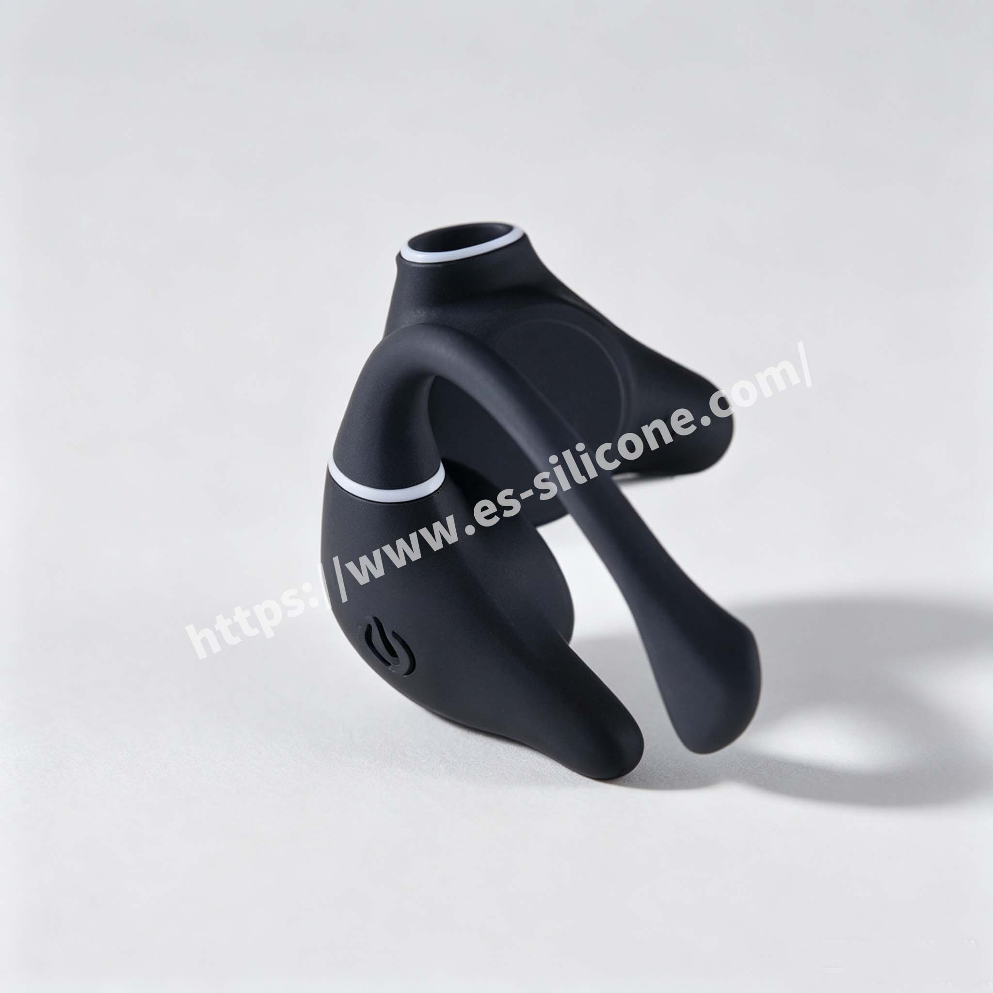 Liquid silicone-encased bone conduction headphones