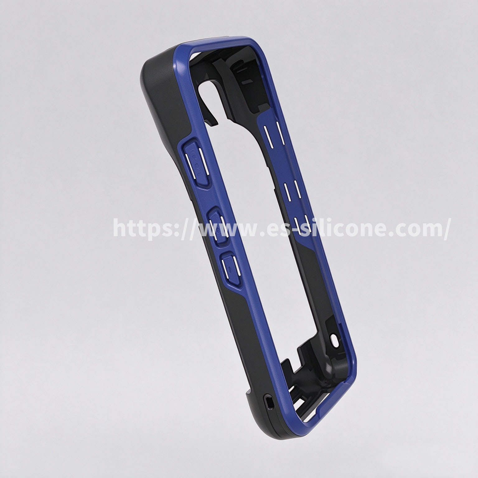 POS machine dual-color injection molded casing
