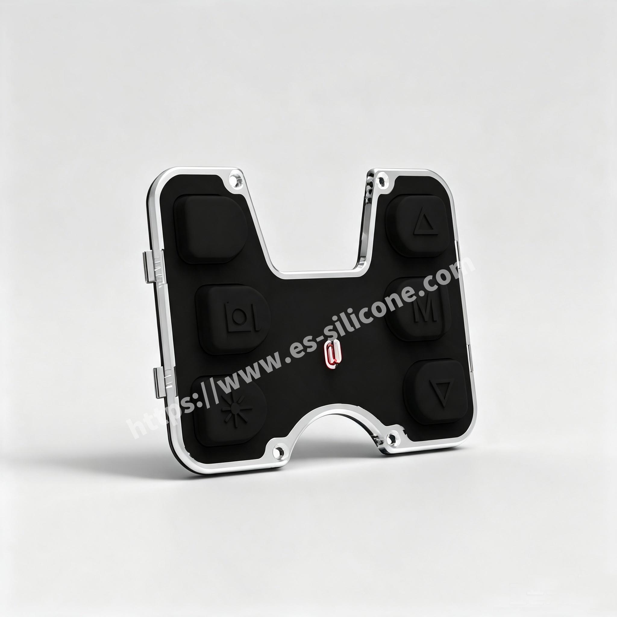 Waterproof Outdoor Silicone Overmolded Buttons for Infrared Telescopes