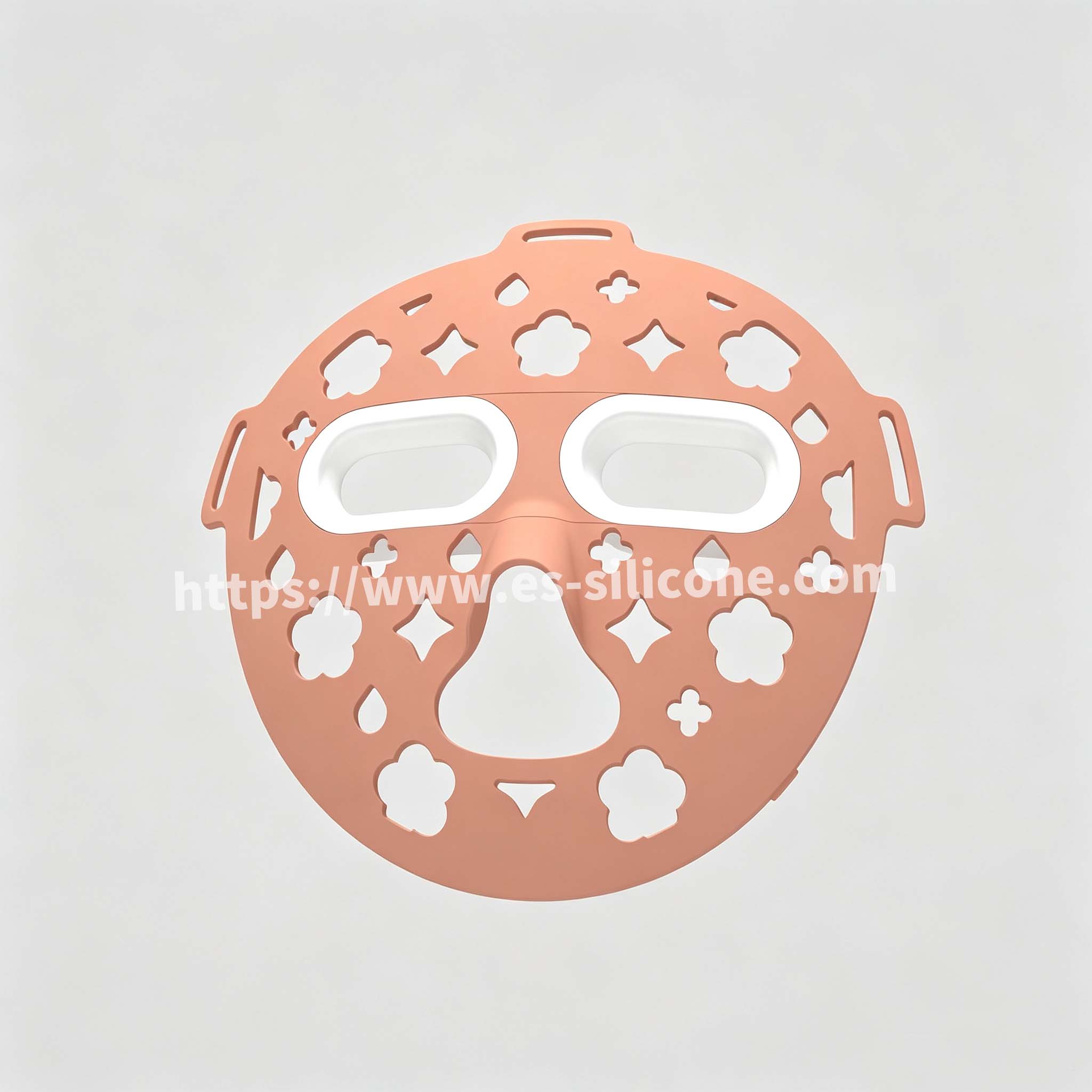 Liquid silicone hollow-out mask