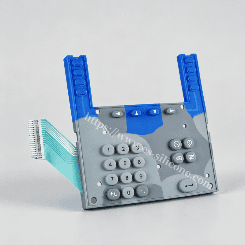 Durable Silicone Keypad for Office Attendance Machines & Access Control