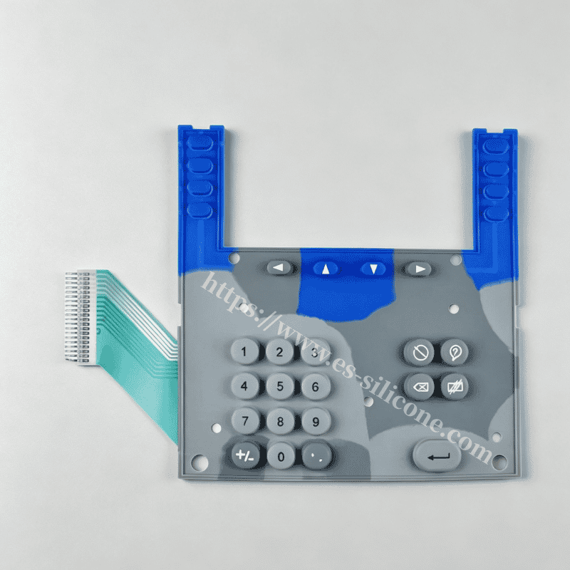 Durable Silicone Keypad for Office Attendance Machines & Access Control