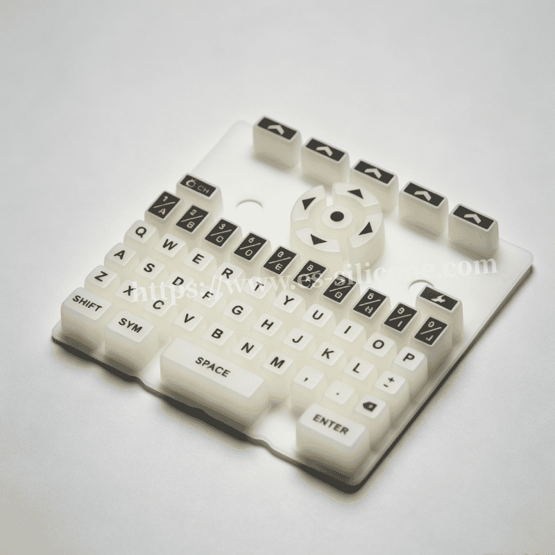 Custom Luminous Silicone Keypad for Payment Terminals & POS Devices