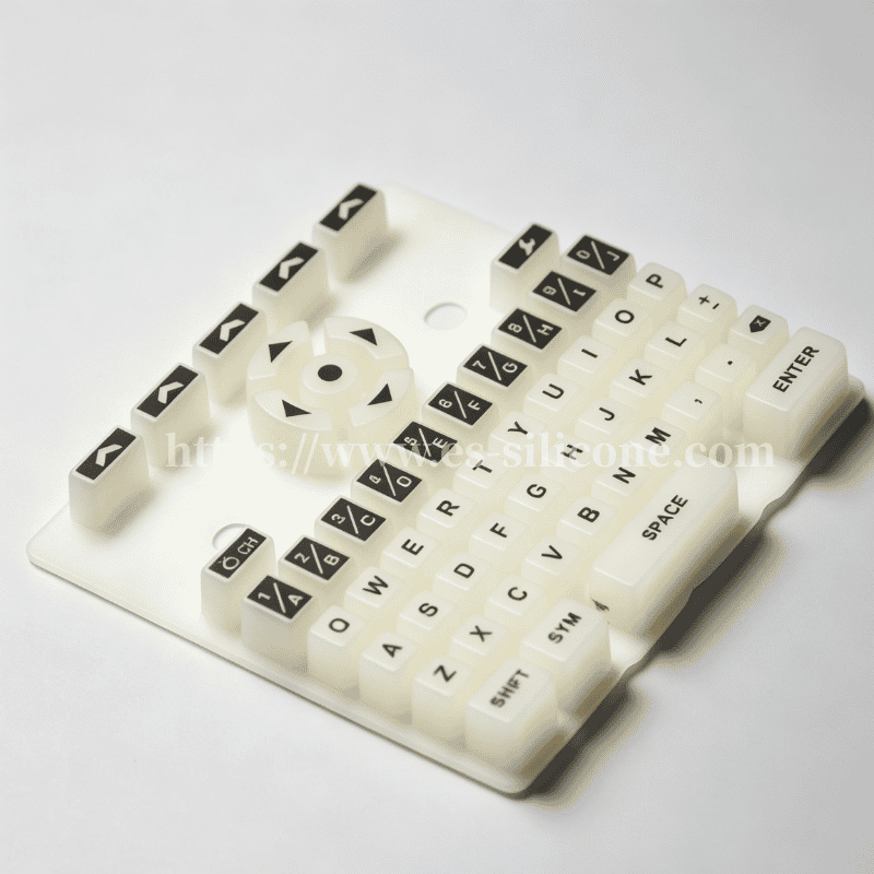 Custom Luminous Silicone Keypad for Payment Terminals & POS Devices
