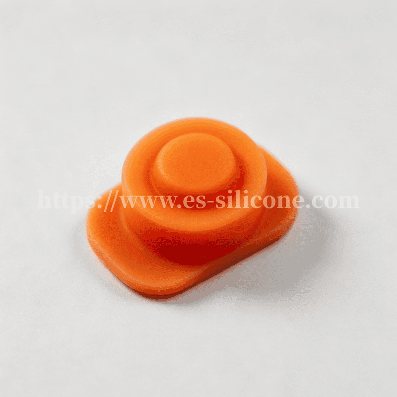 Single Silicone Rubber Button for Outdoor & Industrial Equipment