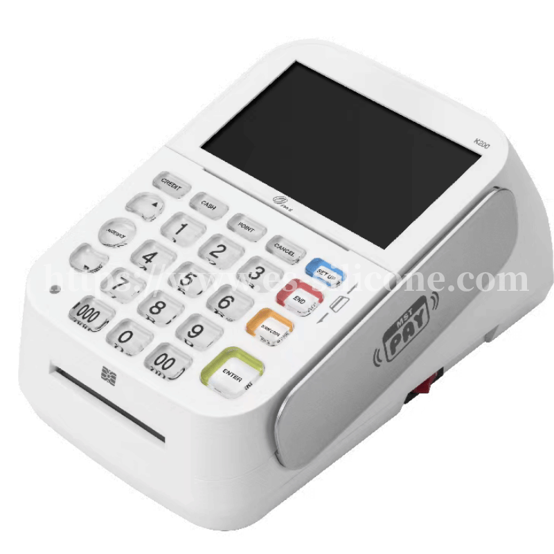 P+R Crystal Silicone Keypad with Korean Legends for Password Input Terminals