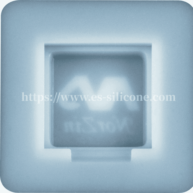 Silicone Single Button with Laser-Engraved Backlight Legends