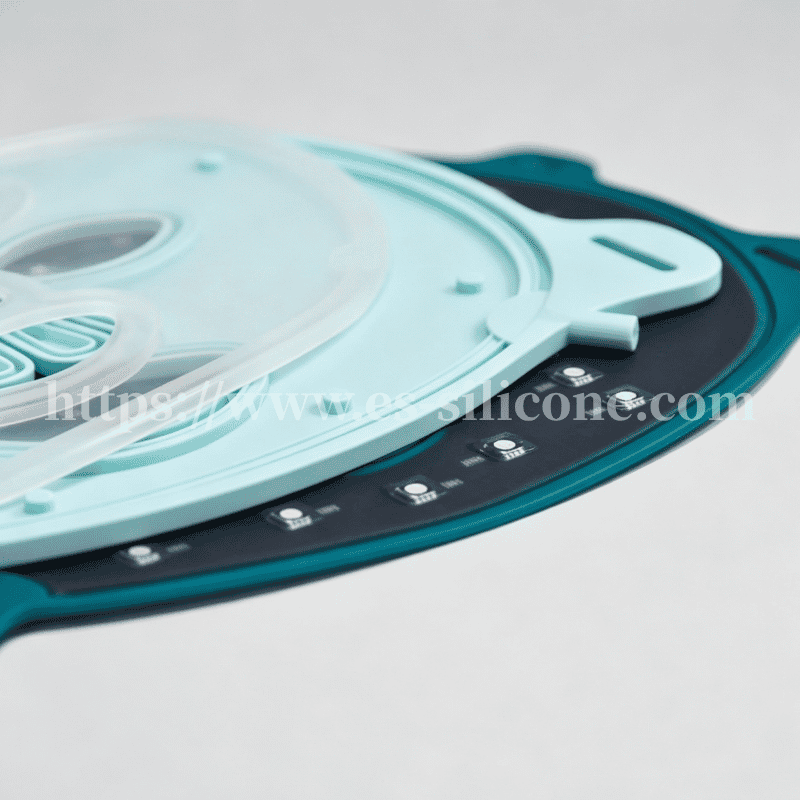 Dual-Molded Silicone LED Beauty Mask for Home & Professional Skincare