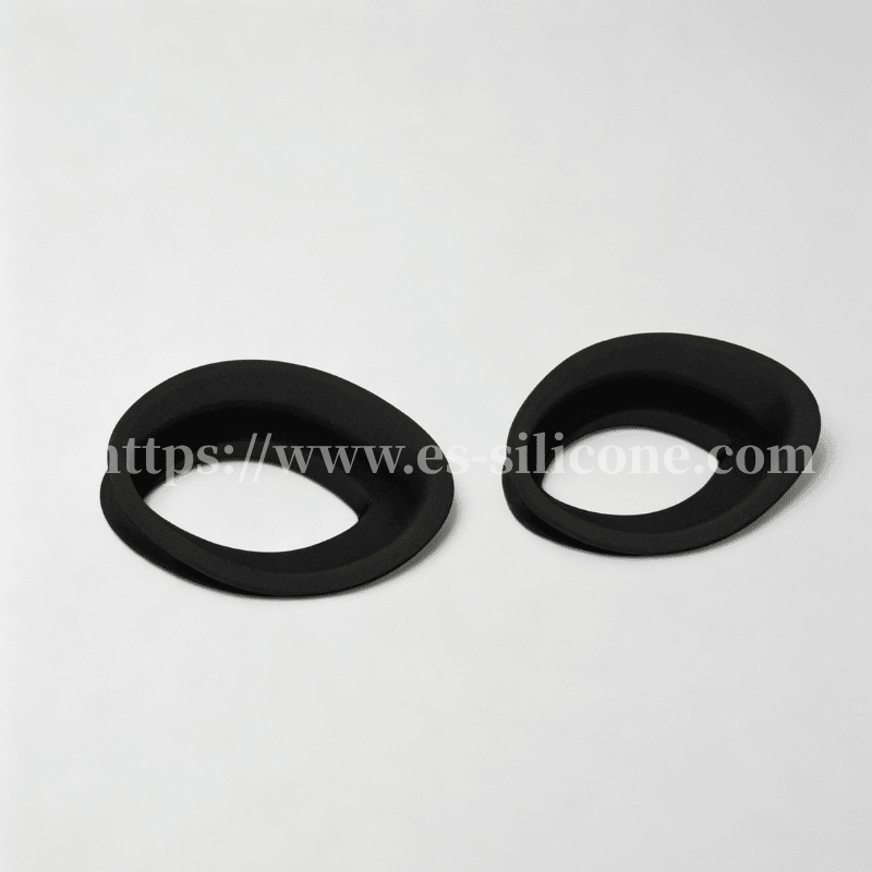 Silicone Beauty Mask with Fixed Isolation Eye Shield
