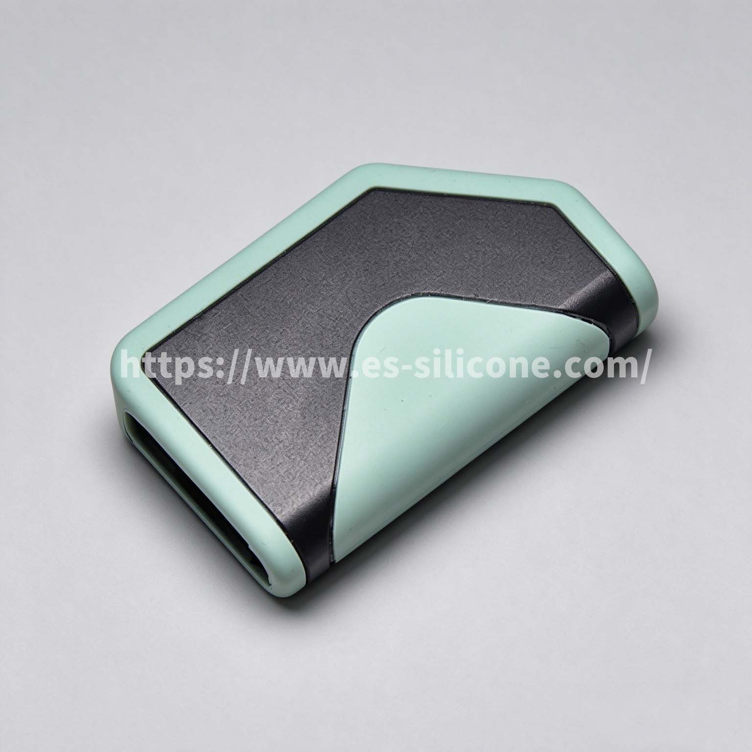Liquid silicone overmolded metal vape body