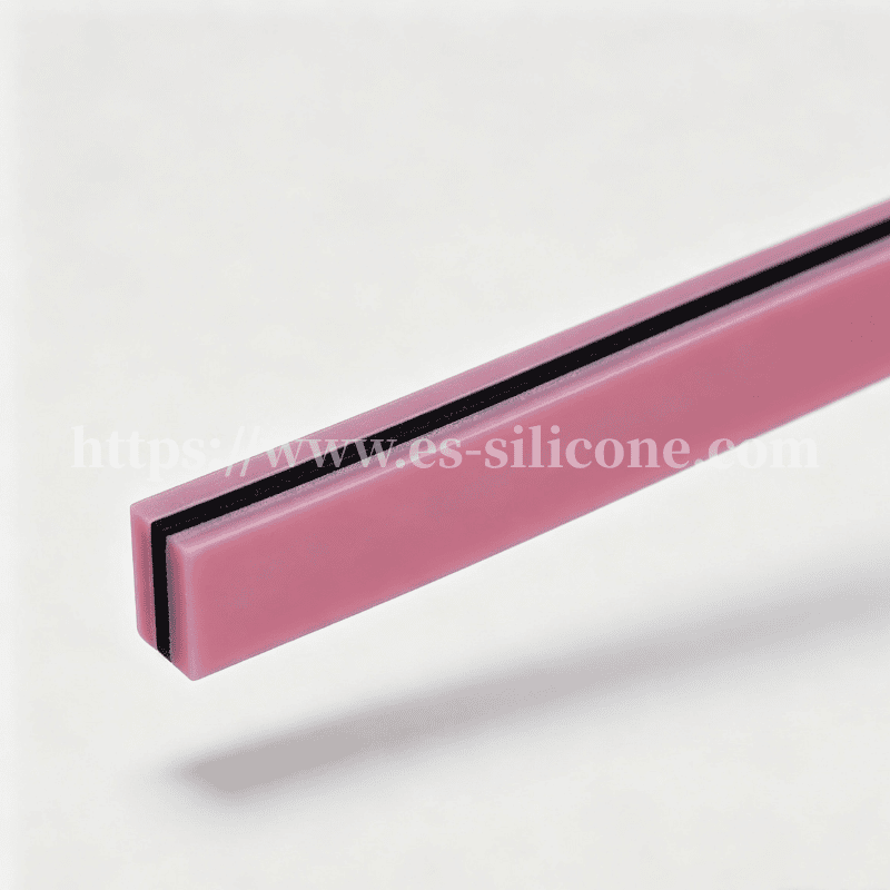 YP-type conductive foamed silicone zebra strip