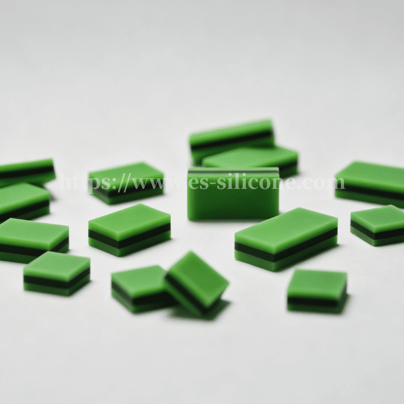 YS-type – green conductive silicone zebra strip