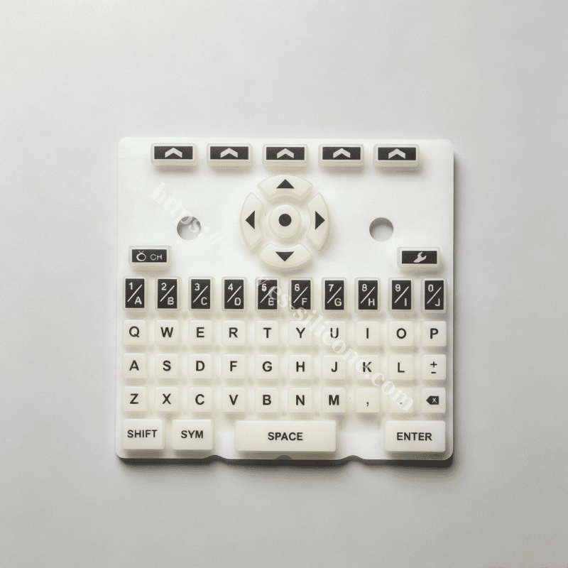 Custom Luminous Silicone Keypad for Payment Terminals & POS Devices