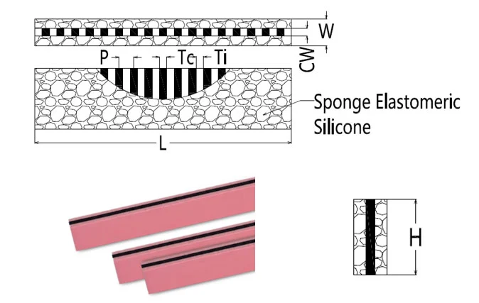 Yp Type Conductive Rubber Connector