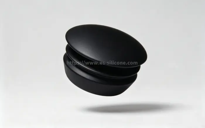 shock-absorbing silicone massage head