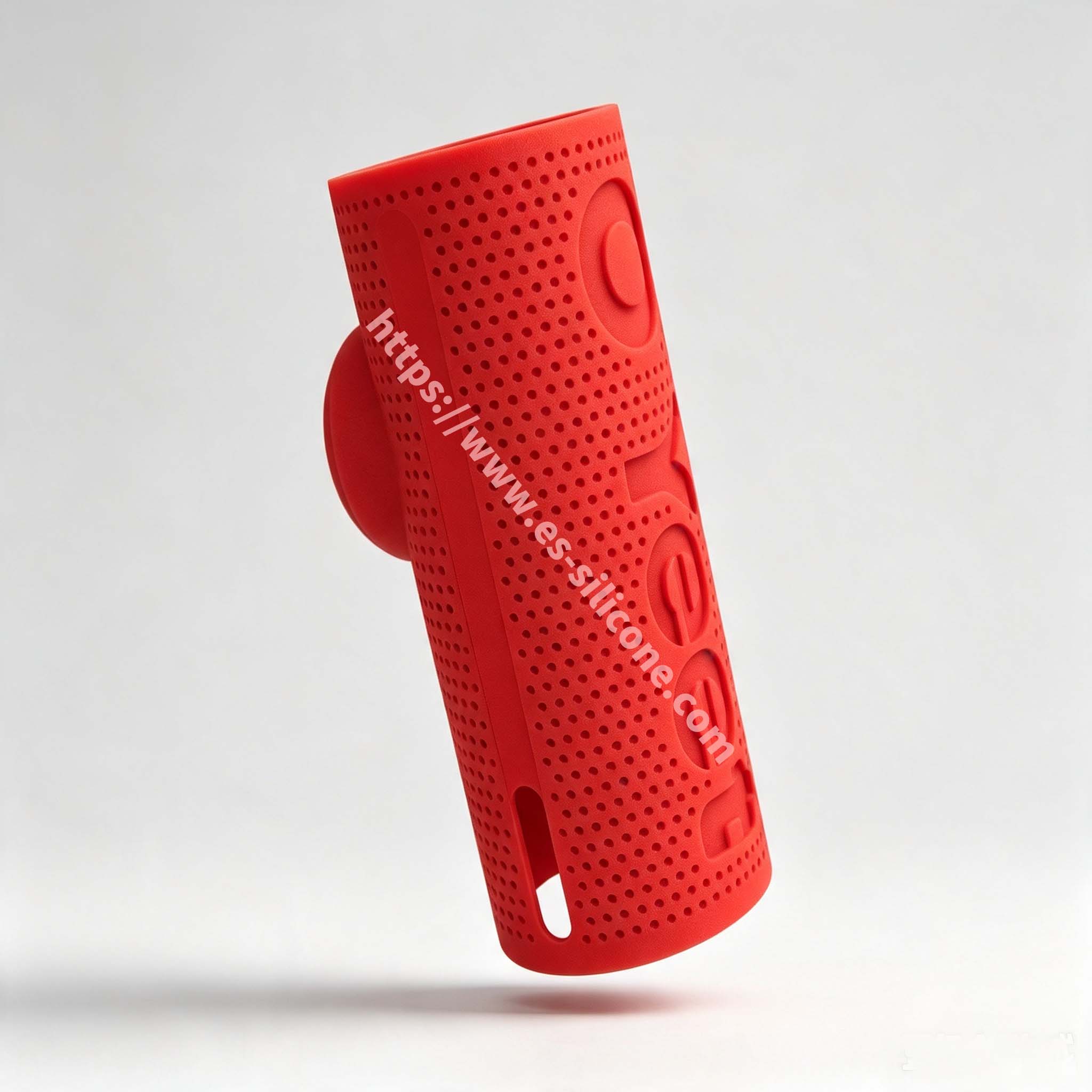 shock-absorbing silicone massage head