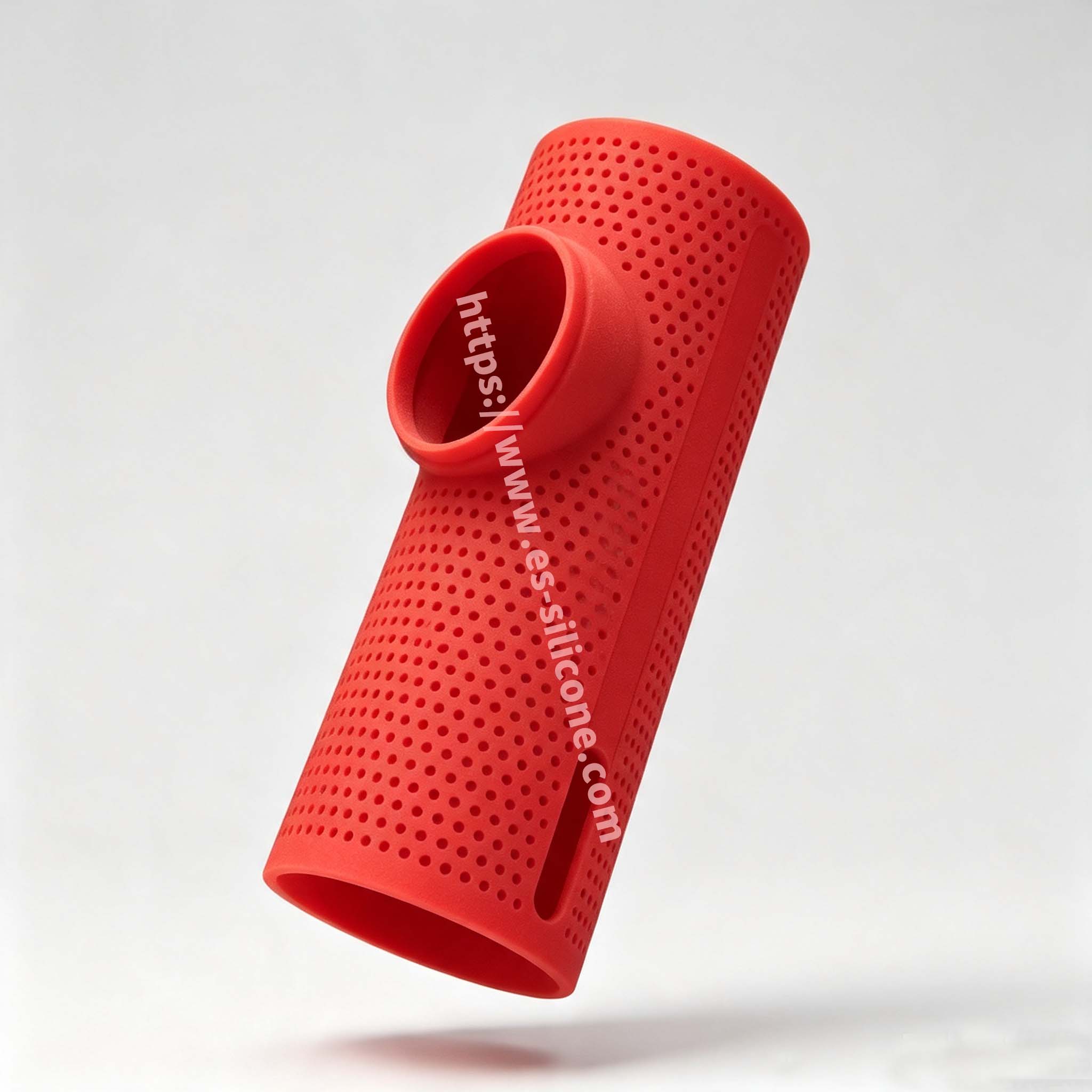 shock-absorbing silicone massage head