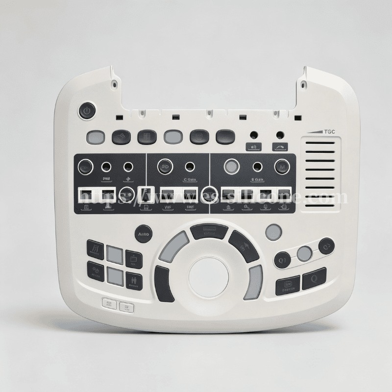 Medical Grade Silicone Keypad for B-Ultrasound & Diagnostic Medical Equipment