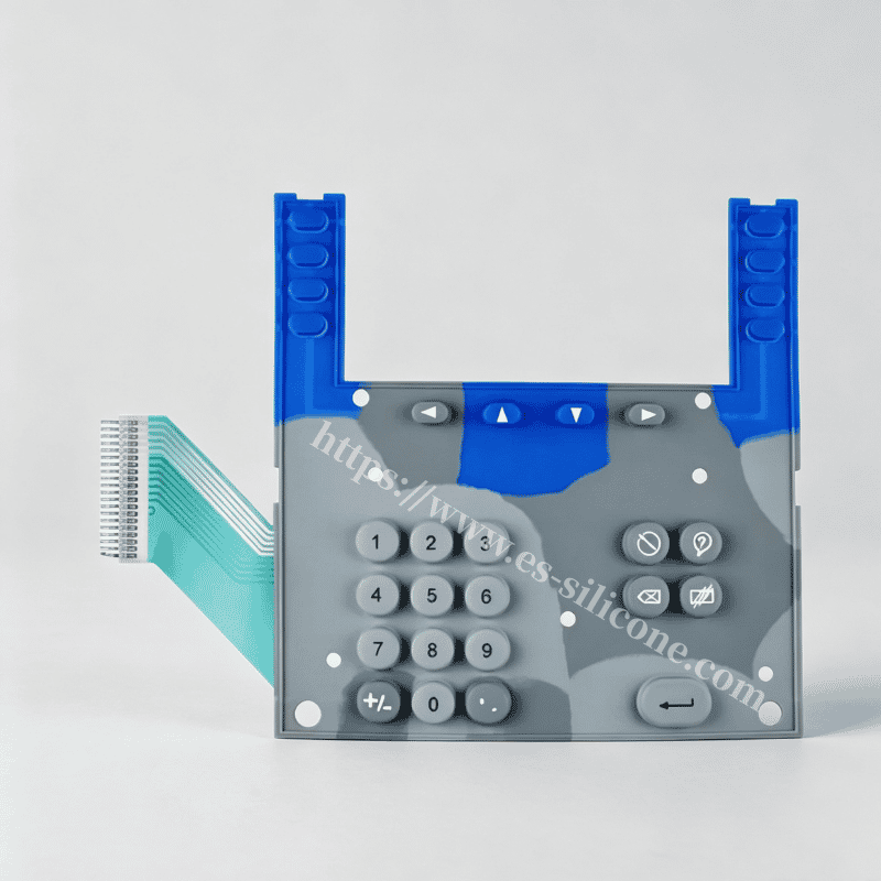 Durable Silicone Keypad for Office Attendance Machines & Access Control