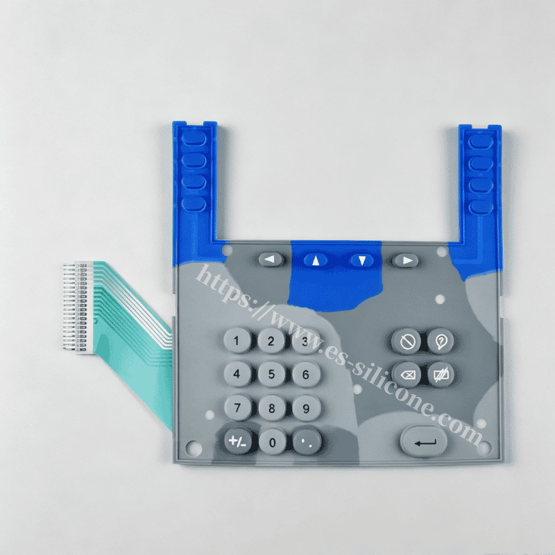 Durable Silicone Keypad for Office Attendance Machines & Access Control