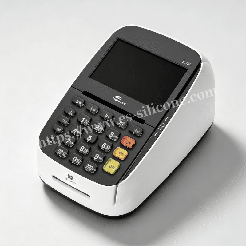 Crystal Silicone Keypad for POS & Financial Terminals