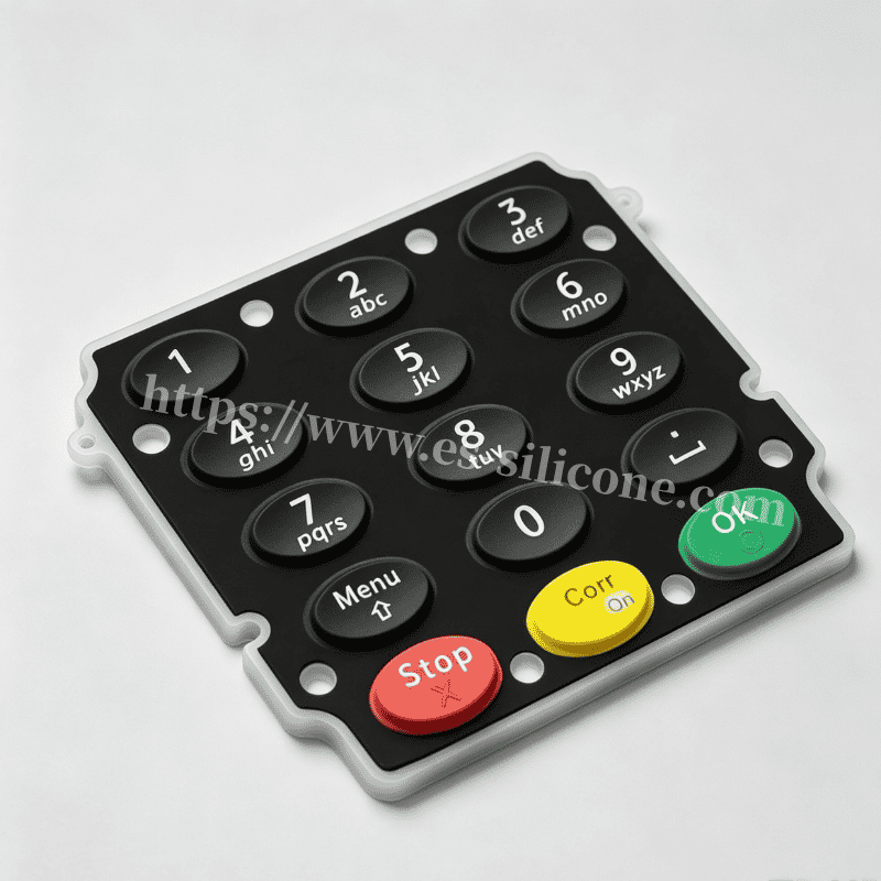 P+R Composite Keys for Gaming, Industrial & Automotive Controls