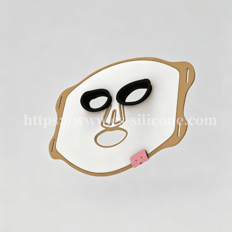 Silicone Beauty Mask with Detachable Isolation Eye Shield