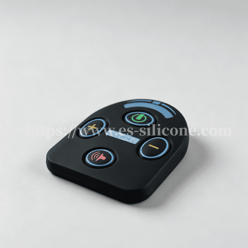 Laser-Etched Key with Multicolor Screen-Printed Legends for Multi-Function Devices