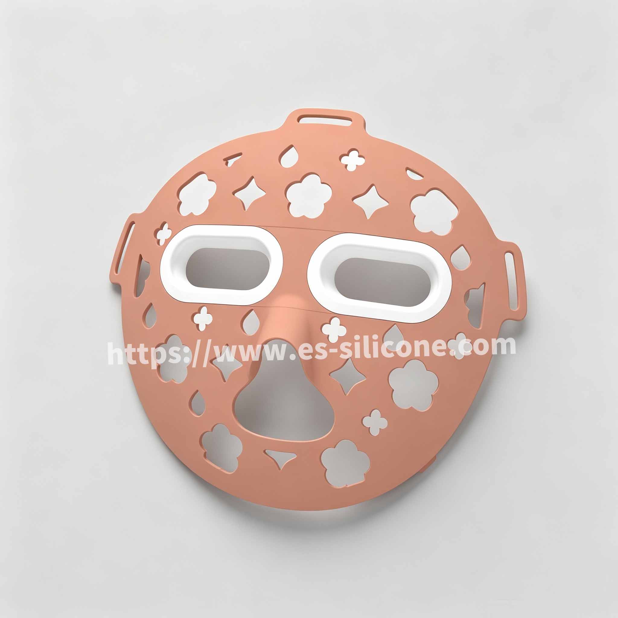 Liquid silicone hollow-out mask