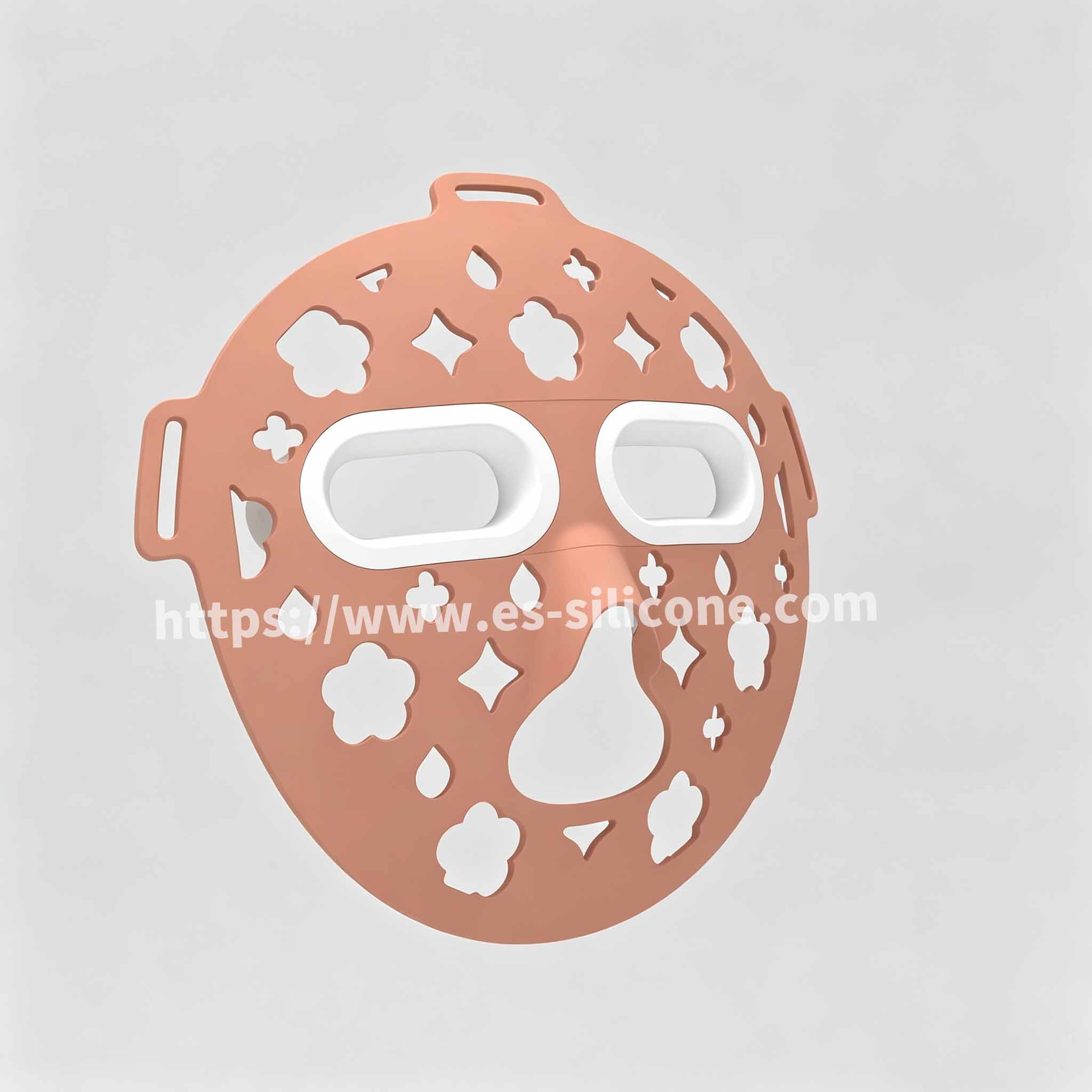 Liquid silicone hollow-out mask
