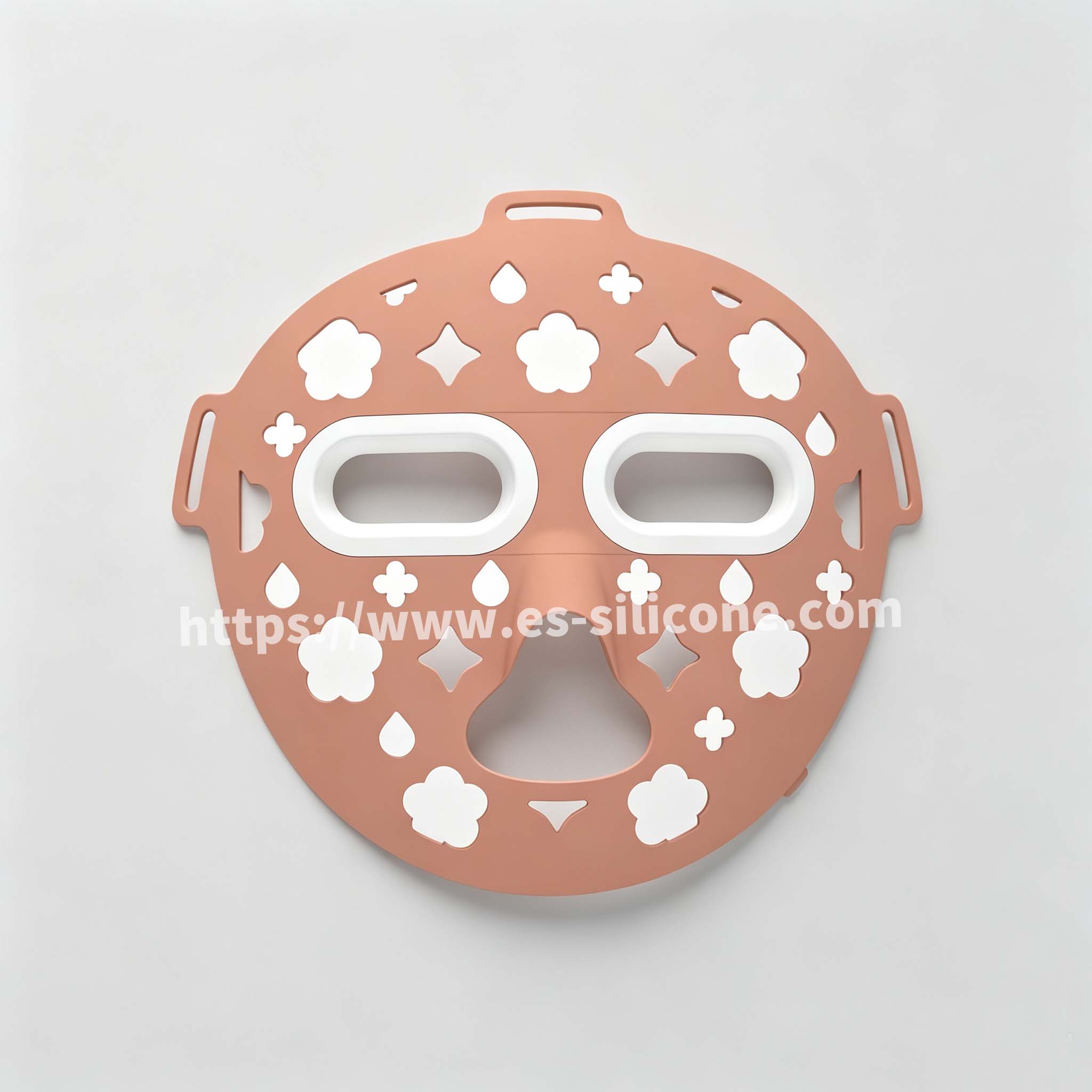 Liquid silicone hollow-out mask