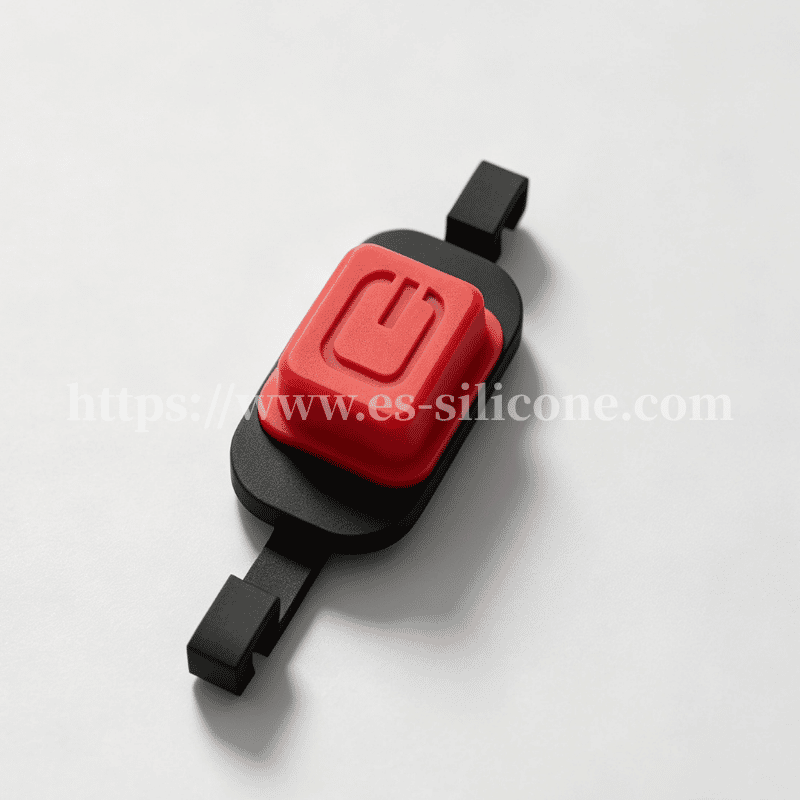 Silicone Side Key with Soft Tactile Feedback for Portable & Wearable Devices