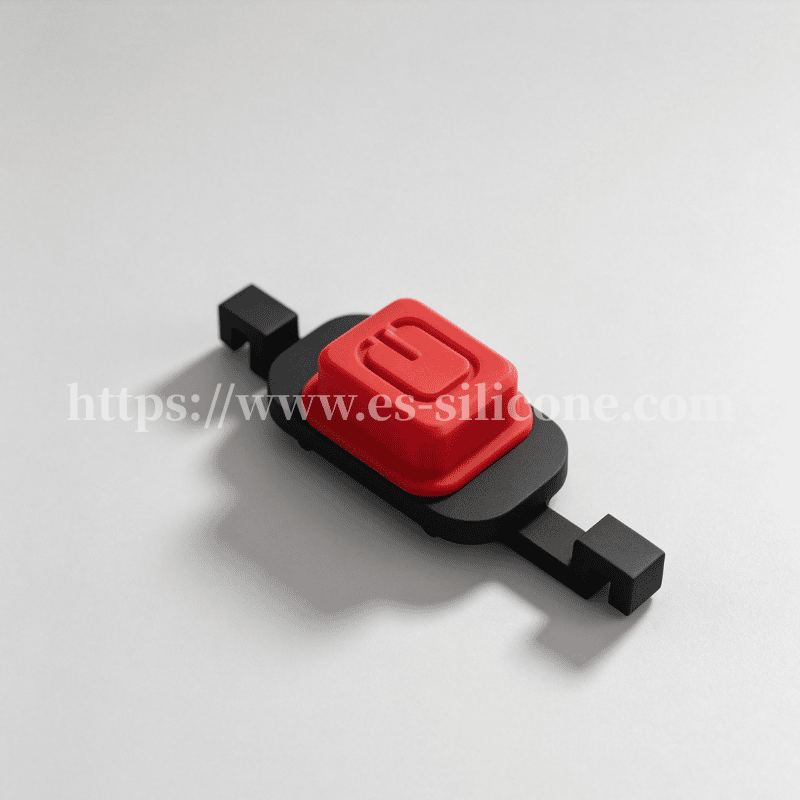 Silicone Side Key with Soft Tactile Feedback for Portable & Wearable Devices