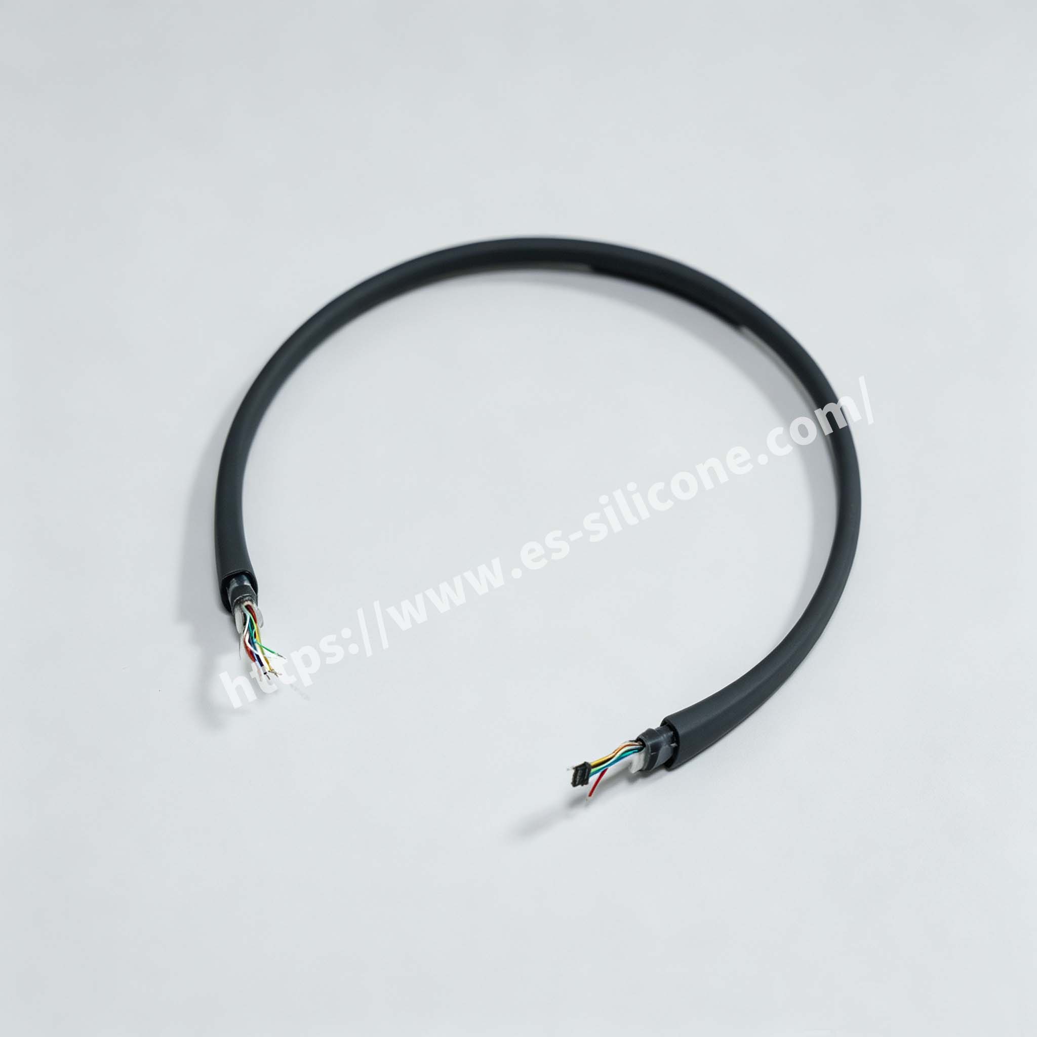 Liquid silicone-encased bone conduction headphones