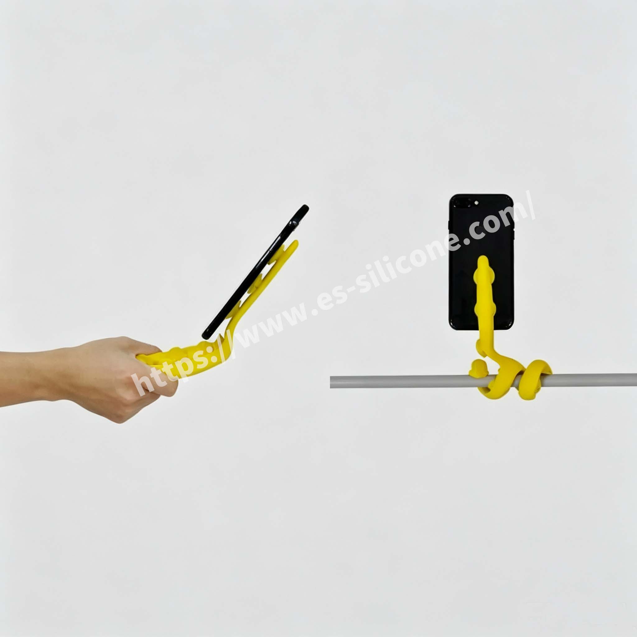 Infinitely Bendable Silicone Fixing Bracket