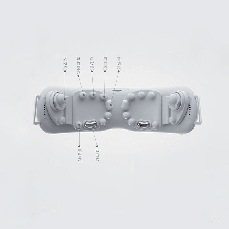 Eye Massager, Silicone Massage Head