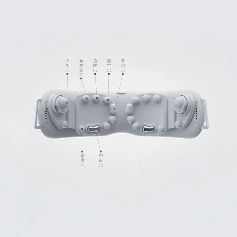 Eye Massager, Silicone Massage Head