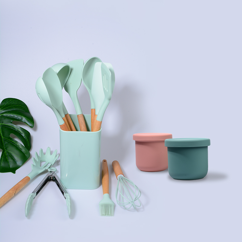 Silicone kitchen utensils