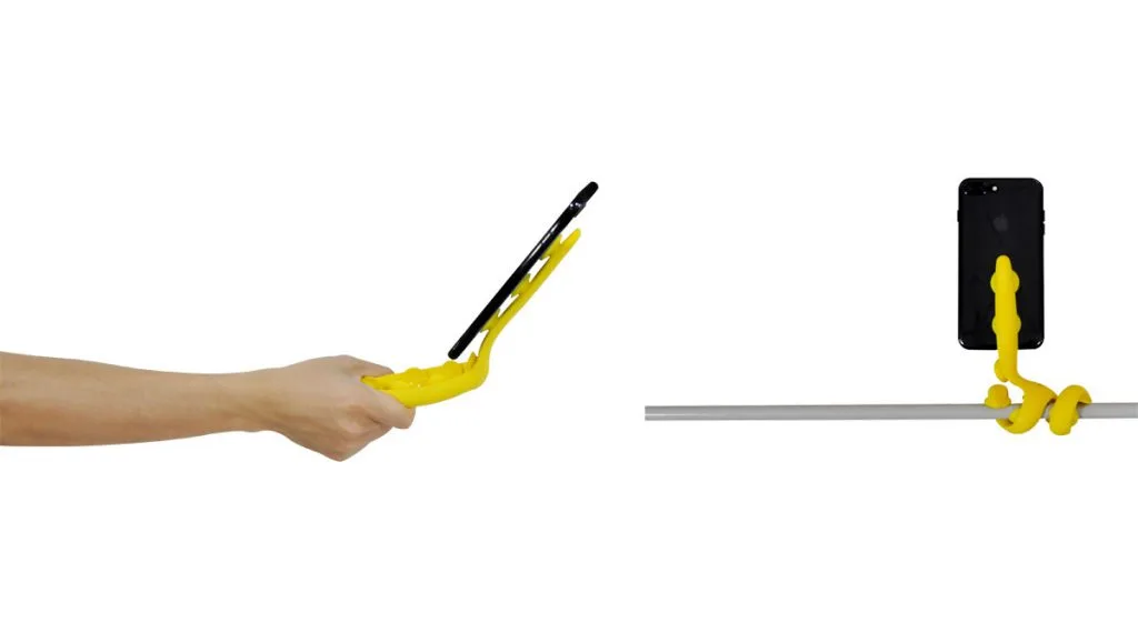 Infinitely Bendable Silicone Fixing Bracket 1