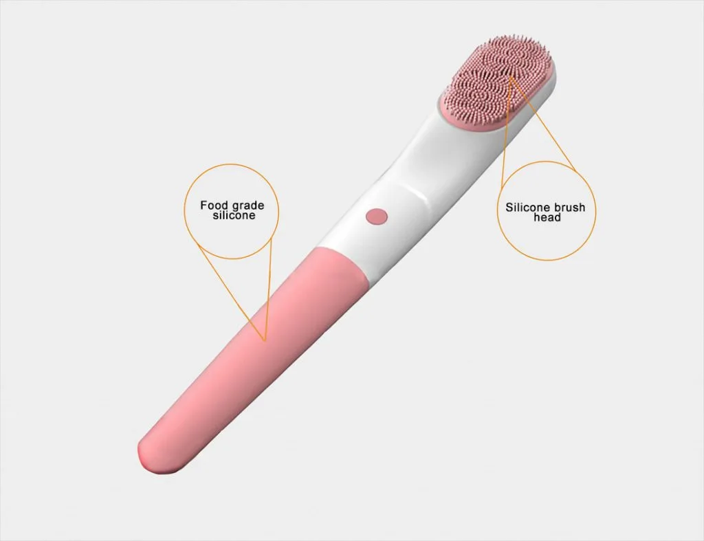Electric shower brush silicone pieces 1