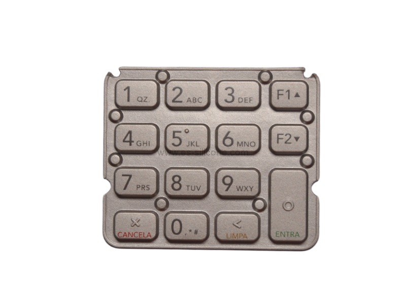 Metal-Coated Key
