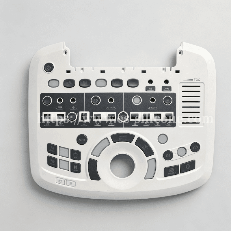 Medical Grade Silicone Keypad for B-Ultrasound & Diagnostic Medical Equipment