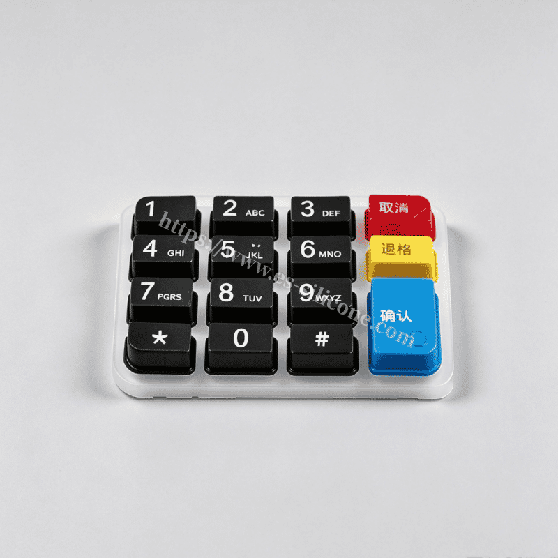 P+R Keys with Laser-Carved Translucent Legends for Backlight Compatibility