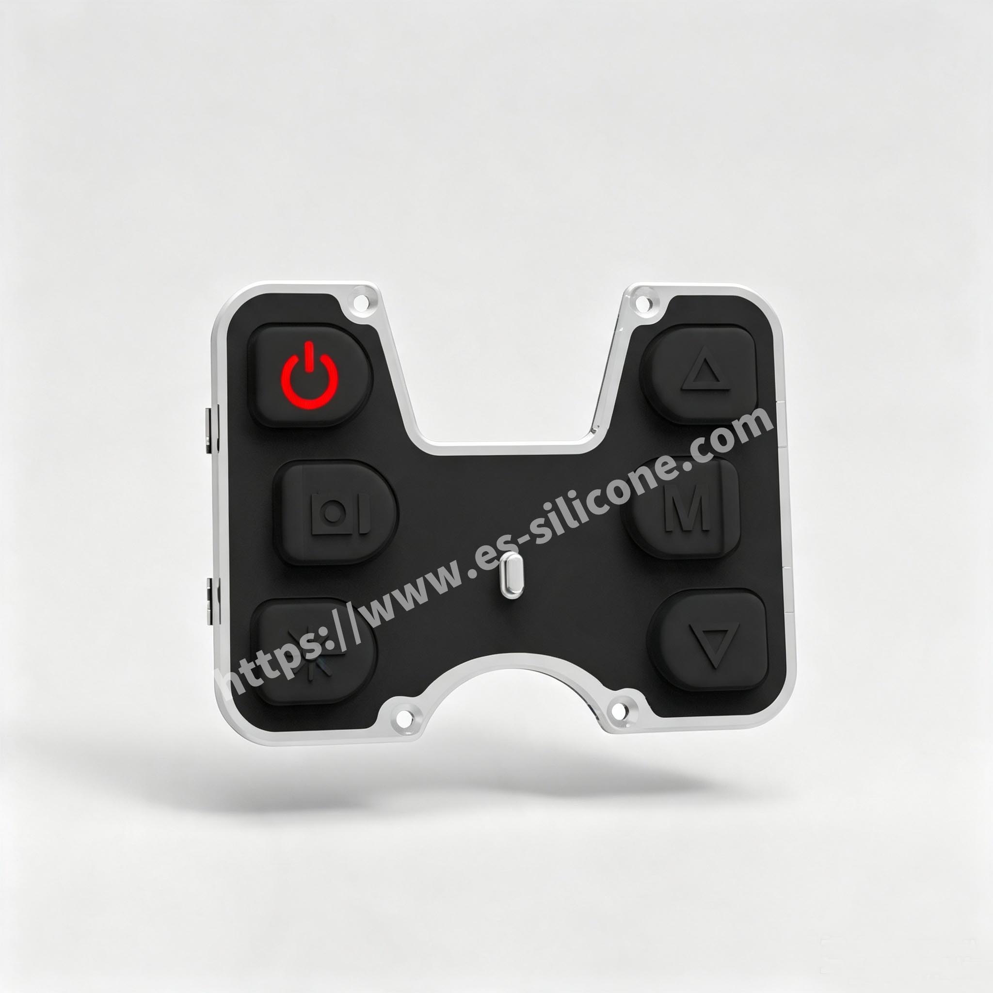Waterproof Outdoor Silicone Overmolded Buttons for Infrared Telescopes