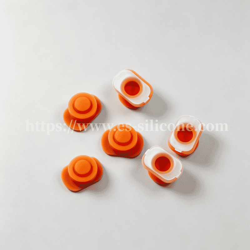 Single Silicone Rubber Button for Outdoor & Industrial Equipment