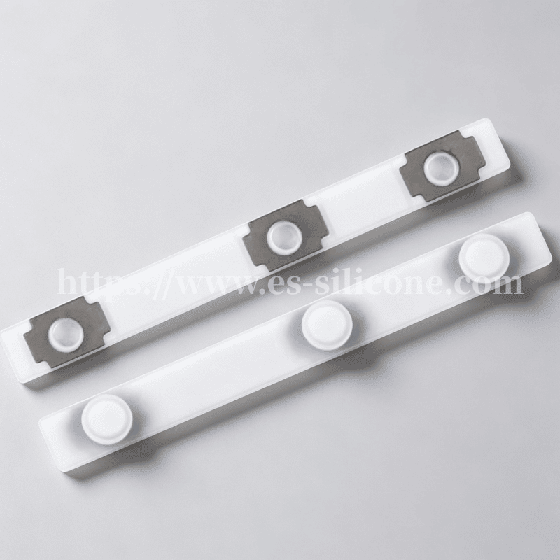 LSR Overmolded Side Buttons with Metal Core
