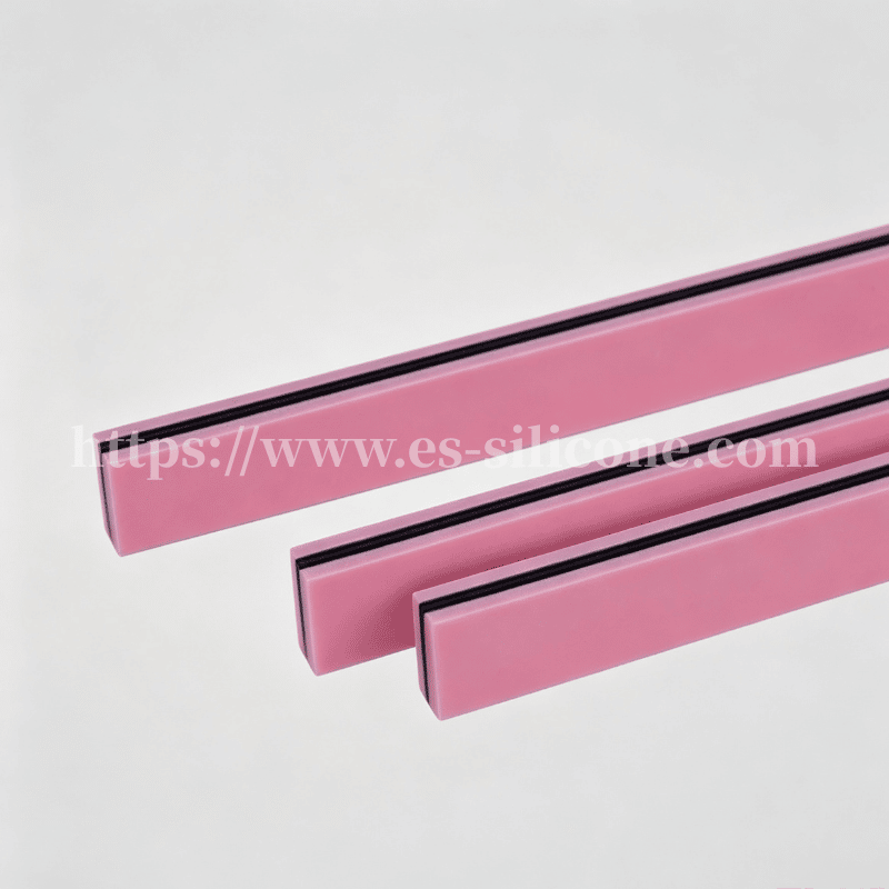YP-type conductive foamed silicone zebra strip
