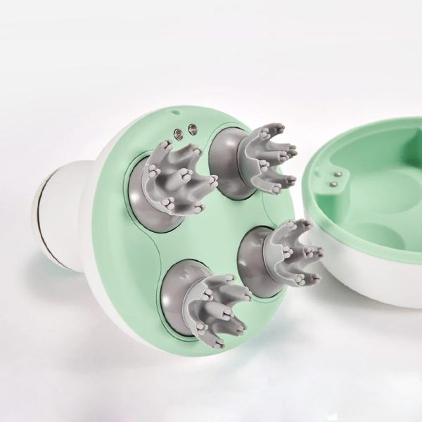 Head Massager, Silicone Massage Head