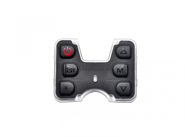 Liquid Silicone Overmolded PC Key