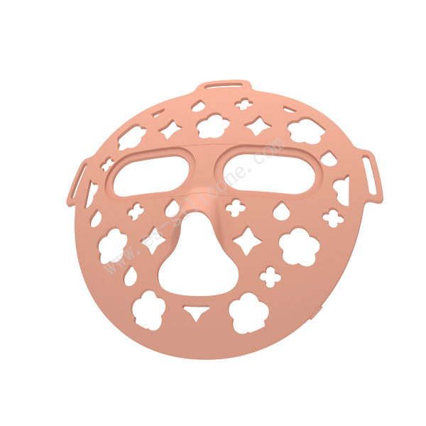 Liquid silicone hollow-out mask